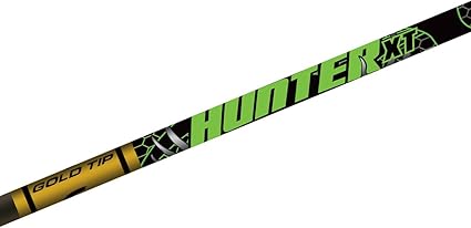 Gold Tip Hunter XT Arrows with 2-Inch Raptor Vanes (1-Dozen), Color May Vary 2 Gold Tip Hunter XT Arrows with 2-Inch Raptor Vanes (1-Dozen), Color May Vary - Image 2