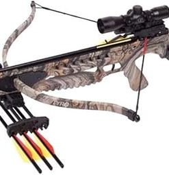CenterPoint Tyro 4X Recurve Crossbow Package With 4x32mm Scope, Camo 2