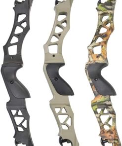 21″ Archery Recurve Bow Riser Bow ILF Handle Takedown Bow Grip Aluminum Alloy RH for Hunting Shooting Recurve Bow 2