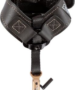 B3 Archery King Single-Caliper Wrist Strap Archery Compound Bow Arrow Release Aid Trigger w/Adjustable Travel, Roller-Sear Blackened Stainless Steel Jaw, Standard Wrist Strap 2