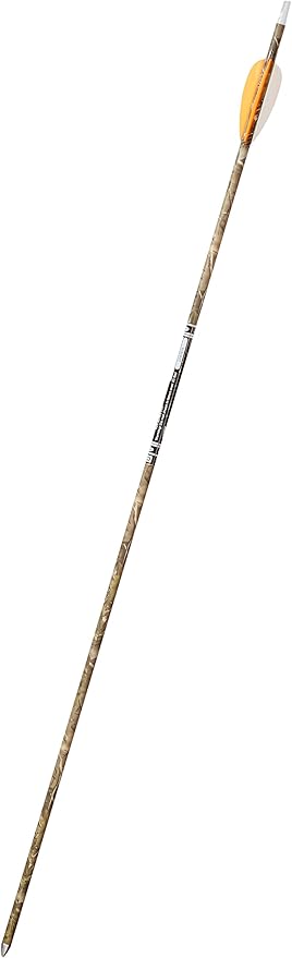 Gold Tip Camo Lightning Youth Arrows with 2.5-Inch Vanes (Pack of 12) 2 Gold Tip Camo Lightning Youth Arrows with 2.5-Inch Vanes (Pack of 12) - Image 2