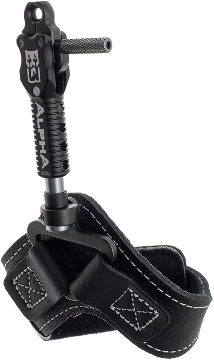 B3 Archery Alpha Double-Caliper Wrist Strap Archery Compound Bow Arrow Release Aid Trigger w/Adjustable Trigger Travel, Roller-Sear Double Stainless Steel Jaws, for Bowstring & String Loop Use 2 B3 Archery Alpha Double-Caliper Wrist Strap Archery Compound Bow Arrow Release Aid Trigger w/Adjustable Trigger Travel, Roller-Sear Double Stainless Steel Jaws, for Bowstring & String Loop Use - Image 2