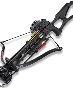 Avalanche Anaconda Recurve Crossbow Kit – 175lbs Draw Weight | Arrow Speeds Up to 245 FPS | Black Composite Stock | Red Dot Scope | Picatinny Rail Mount | Cross Bow for Hunters | 18.5” Power Stroke Avalanche Anaconda Recurve Crossbow Kit – 175lbs Draw Weight | Arrow Speeds Up to 245 FPS | Black Composite Stock | Red Dot Scope | Picatinny Rail Mount | Cross Bow for Hunters | 18.5” Power Stroke