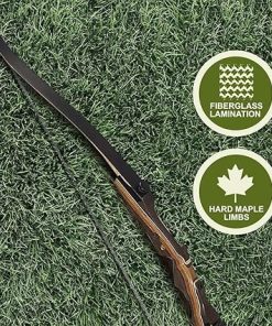 Samick Sage Recurve Bow Limbs – Takedown Recurve Limbs Replacements, 25-60 lbs, Compatible Riser, Durable Maple Fiberglass for Archery Target & Hunting Practice – Adult & Teen Archers 2